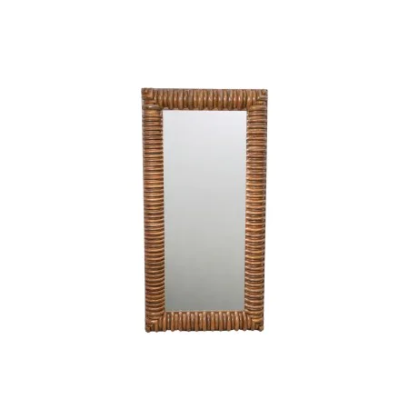 Miroir mural Romimex Naturel Bois de manguier 153 x 76 x 9 cm de Romimex, Miroirs muraux - Réf : D1617892, Prix : 892,01 €, R...