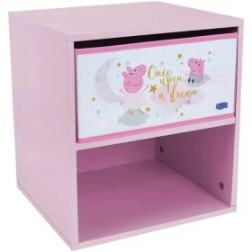 Nightstand Fun House Peppa Pig 36 x 33 x 30 cm by Fun House, Bedside Tables - Ref: S7187083, Price: 59,75 €, Discount: %