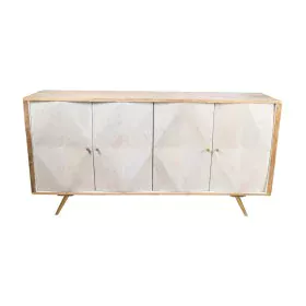 Sideboard Romimex White Natural Mango wood 41 x 77 x 152 cm by Romimex, Sideboards - Ref: D1617895, Price: 1,00 €, Discount: %