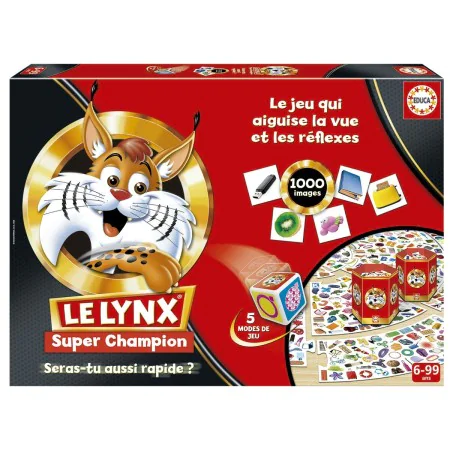 Board game Educa Le Lynx: Super Champion (FR) by Educa, Games with counters - Ref: S7187263, Price: 63,08 €, Discount: %