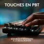 Teclado Bluetooth con Soporte para Tablet Logitech G413 SE Francés Negro AZERTY de Logitech, Teclados - Ref: S7187349, Precio...