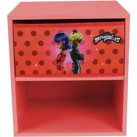 Mesita de Noche Fun House Miraculous Ladybug 36 x 33 x 30 cm de Fun House, Mesillas de noche - Ref: S7187390, Precio: 55,39 €...