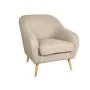 Fauteuil Romimex Beige 80 x 87 x 80 cm de Romimex, Chaises - Réf : D1617919, Prix : 443,80 €, Remise : %