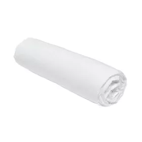 Lençol de baixo TODAY Branco 90 x 190 cm de TODAY, Lençóis e capas de almofadas - Ref: S7187568, Preço: 25,75 €, Desconto: %