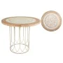 Mesa de apoio Romimex Natural Madeira Metal 100 x 85 x 100 cm de Romimex, Jogos de móveis - Ref: D1617931, Preço: 503,87 €, D...