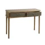 Console Romimex Vert Naturel Bois de pin 100 x 80 x 30 cm 2 tiroirs de Romimex, Tables - Réf : D1617933, Prix : 317,14 €, Rem...