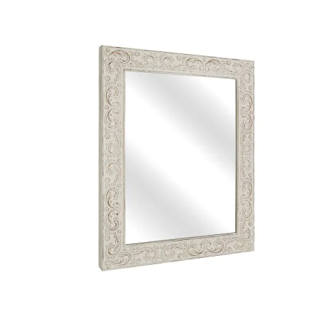 Miroir mural Romimex Blanc Bois MDF Usé 75 x 95 x 5 cm de Romimex, Miroirs muraux - Réf : D1617939, Prix : 174,69 €, Remise : %