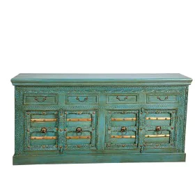 Buffet Romimex Vert Bois de manguier 180 x 90 x 40 cm de Romimex, Buffets, crédences et vaisseliers - Réf : D1617961, Prix : ...