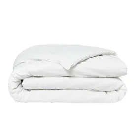 Housse de Couette TODAY Blanc 140 x 200 cm de TODAY, Couettes et housses de couette - Réf : S7187926, Prix : 32,07 €, Remise : %