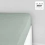 Fitted bottom sheet TODAY Jersey Light Green 140 x 190 cm by TODAY, Sheets and pillowcases - Ref: S7187959, Price: 25,00 €, D...