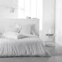 Fitted bottom sheet TODAY Jersey 160 x 190 cm White by TODAY, Sheets and pillowcases - Ref: S7187960, Price: 26,79 €, Discoun...