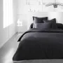 Fitted bottom sheet TODAY Essentials Black 140 x 190 cm Anthracite by TODAY, Sheets and pillowcases - Ref: S7187975, Price: 2...