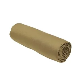 Fitted bottom sheet TODAY Essential Bronze 140 x 200 cm by TODAY, Sheets and pillowcases - Ref: S7187996, Price: 29,90 €, Dis...