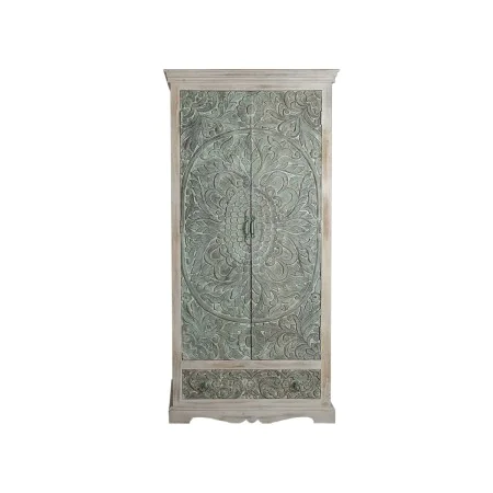 Armoire Romimex Vert Naturel Bois de manguier 40 x 180 x 85 cm de Romimex, Penderies - Réf : D1617975, Prix : 982,93 €, Remis...