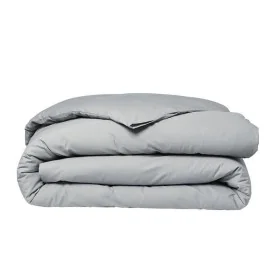 Copripiumino TODAY Percale Grigio 220 x 240 cm di TODAY, Piumini e copripiumini - Rif: S7188094, Prezzo: 56,35 €, Sconto: %