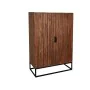 Armoire Romimex Marron Bois d'acacia 40 x 140 x 95 cm de Romimex, Buffets, crédences et vaisseliers - Réf : D1617977, Prix : ...