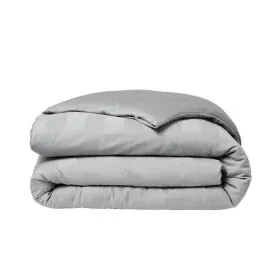 Housse de Couette TODAY Satin Gris 220 x 240 cm de TODAY, Couettes et housses de couette - Réf : S7188101, Prix : 61,69 €, Re...