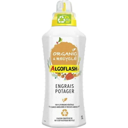 Engrais pour les plantes Algoflash Naturasol Organique Recyclado 1 L de Algoflash, Engrais Universel - Réf : S7188461, Prix :...