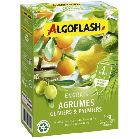 Engrais pour les plantes Algoflash Naturasol Olivier Palmier Agrumes 1 kg de Algoflash, Engrais Universel - Réf : S7188471, P...