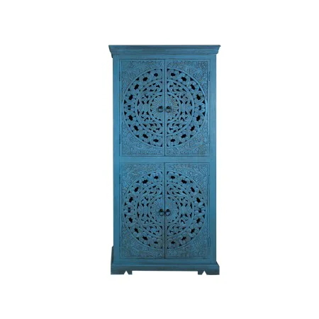 Armário Romimex Azul Madeira de mangueira 85 x 180 x 40 cm de Romimex, Armários e aparadores - Ref: D1618001, Preço: 1,00 €, ...