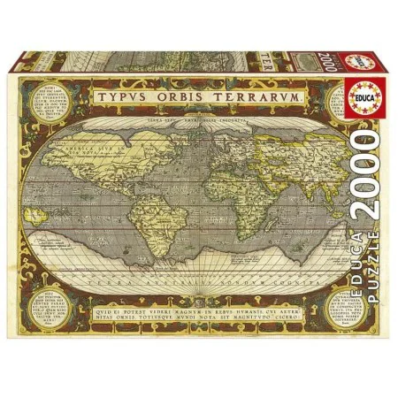 Puzzle Educa 2000 Pezzi Mappa di Educa, Puzzle classici - Rif: S7188702, Prezzo: 38,24 €, Sconto: %