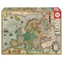 Puzzle Educa 1000 Pieces Map by Educa, Jigsaws - Ref: S7188704, Price: 29,17 €, Discount: %