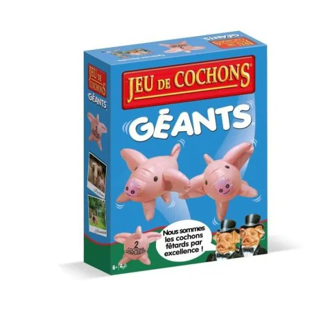 Hinchable Winning Moves Jeu de Cochons Geants (FR) de Winning Moves, Colchonetas y juguetes hinchables - Ref: S7188729, Preci...