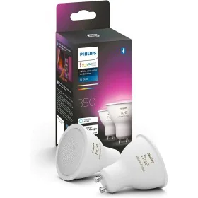 Lâmpada Inteligente Philips Pack de 2 GU10 de Philips, Fichas inteligentes e com controlo remoto - Ref: S7188871, Preço: 125,...