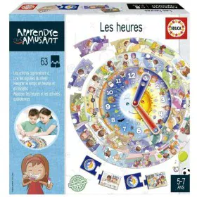 Juego Educativo Educa Les heures (FR) de Educa, Juegos de tablero - Ref: S7188909, Precio: 30,99 €, Descuento: %