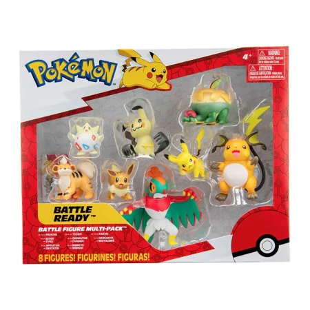 Figuras de Ação Bandai Pokémon Conjunto 8 Peças de Bandai, Bonecos e figuras de ação - Ref: S7188990, Preço: 50,61 €, Descont...