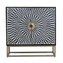 Sideboard Romimex White Black Golden Metal Bone Acacia 80 x 80 x 40 cm by Romimex, Sideboards - Ref: D1618015, Price: 747,54 ...