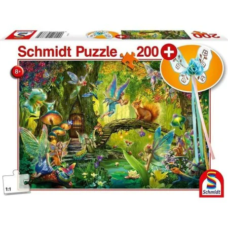 Puzzle Schmidt Spiele Fairies in the Forest 200 Peças de Schmidt Spiele, Puzzles - Ref: S7189082, Preço: 29,72 €, Desconto: %