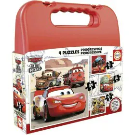 4-Puzzle Set Cars On the Road 73 Pieces by Cars, Jigsaws - Ref: S7189084, Price: 28,46 €, Discount: %