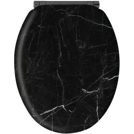 Abattant WC Gelco Noir de Gelco, Accessoires pour wc - Réf : S7189126, Prix : 85,23 €, Remise : %