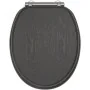 Toilet Seat Gelco Dark grey Black by Gelco, Toilet accessories - Ref: S7189128, Price: 83,30 €, Discount: %