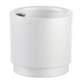 Pot Plastiken Blanc Plastique Carré Ø 38 cm de Plastiken, Pots de fleurs - Réf : S7189238, Prix : 60,17 €, Remise : %