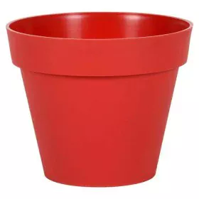 Maceta EDA Tuscan Rojo Polipropileno Redonda Ø 30 x 26 cm de EDA, Macetas para flores - Ref: S7189280, Precio: 28,07 €, Descu...