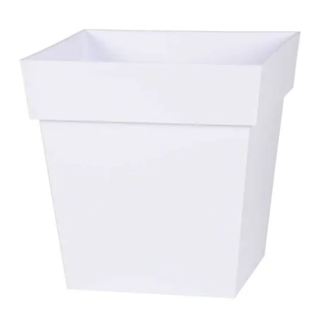 Maceta EDA Blanco Polipropileno 32 x 32 x 32 cm de EDA, Macetas para flores - Ref: S7189281, Precio: 26,96 €, Descuento: %