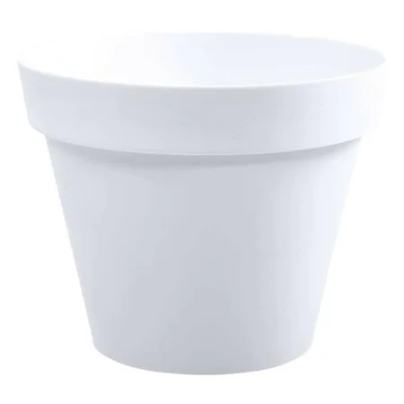 Vaso EDA Tuscan Ø 30 x 26 cm Redonda Branco Polipropileno de EDA, Vasos para flores - Ref: S7189283, Preço: 29,39 €, Desconto: %