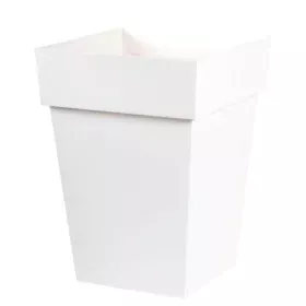 Vaso EDA Tuscany Bianco polipropilene 39 x 39 x 53 cm di EDA, Vasi tradizionali - Rif: S7189284, Prezzo: 43,17 €, Sconto: %