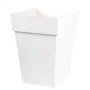 Plant pot EDA Tuscany White polypropylene 39 x 39 x 53 cm by EDA, Flower Pots - Ref: S7189284, Price: 43,25 €, Discount: %