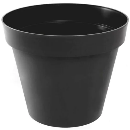 Plant pot EDA Black Ø 30 x 26 cm Anthracite by EDA, Flower Pots - Ref: S7189285, Price: 29,74 €, Discount: %