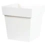 Pot EDA Blanc 39 x 39 cm 38 L de EDA, Pots de fleurs - Réf : S7189310, Prix : 33,59 €, Remise : %