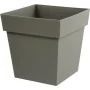 Pot EDA Tuscan Taupe polypropylène Carré 39 x 39 x 39 cm de EDA, Pots de fleurs - Réf : S7189316, Prix : 33,37 €, Remise : %