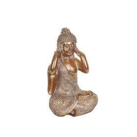 Statua Decorativa Romimex Dorato Buddha 15 x 24 x 13 cm di Romimex, Soprammobili - Rif: D1618028, Prezzo: 24,13 €, Sconto: %