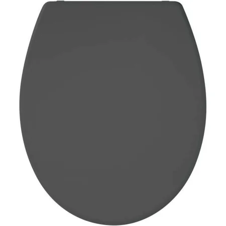 Toilet Seat Gelco Dark grey Silver by Gelco, Toilet accessories - Ref: S7189344, Price: 54,79 €, Discount: %