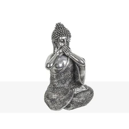 Figurine Décorative Romimex Argenté Buda 15 x 24 x 13 cm de Romimex, Objets de décoration - Réf : D1618032, Prix : 22,59 €, R...