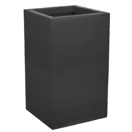 Vaso EDA Graphit Up Quadrato Antracite Plastica 29,5 x 29,5 x 49,5 cm di EDA, Vasi tradizionali - Rif: S7189401, Prezzo: 52,4...