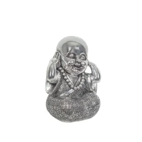 Decorative Figure Romimex Silver Resin Monk Ears 16 x 22 x 15 cm by Romimex, Collectables - Ref: D1618036, Price: 25,66 €, Di...