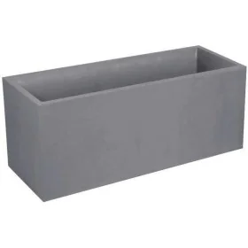 Vaso EDA Cinzento Plástico Retangular 99,5 x 39 x 43 cm de EDA, Vasos para flores - Ref: S7189500, Preço: 98,99 €, Desconto: %